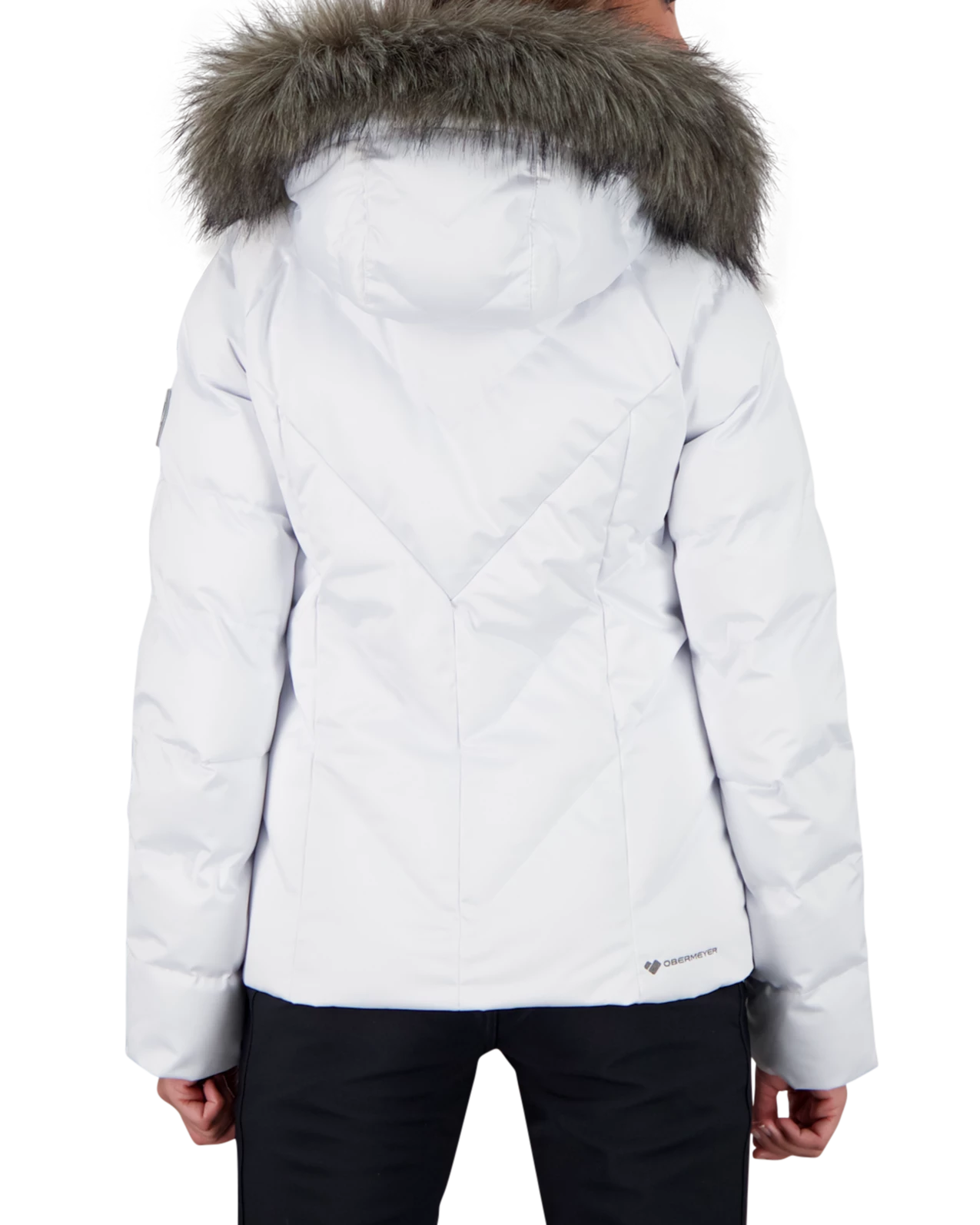 Obermeyer Bombshell Jacket - White 4 Obermeyer Bombshell Jacket - White - Image 2