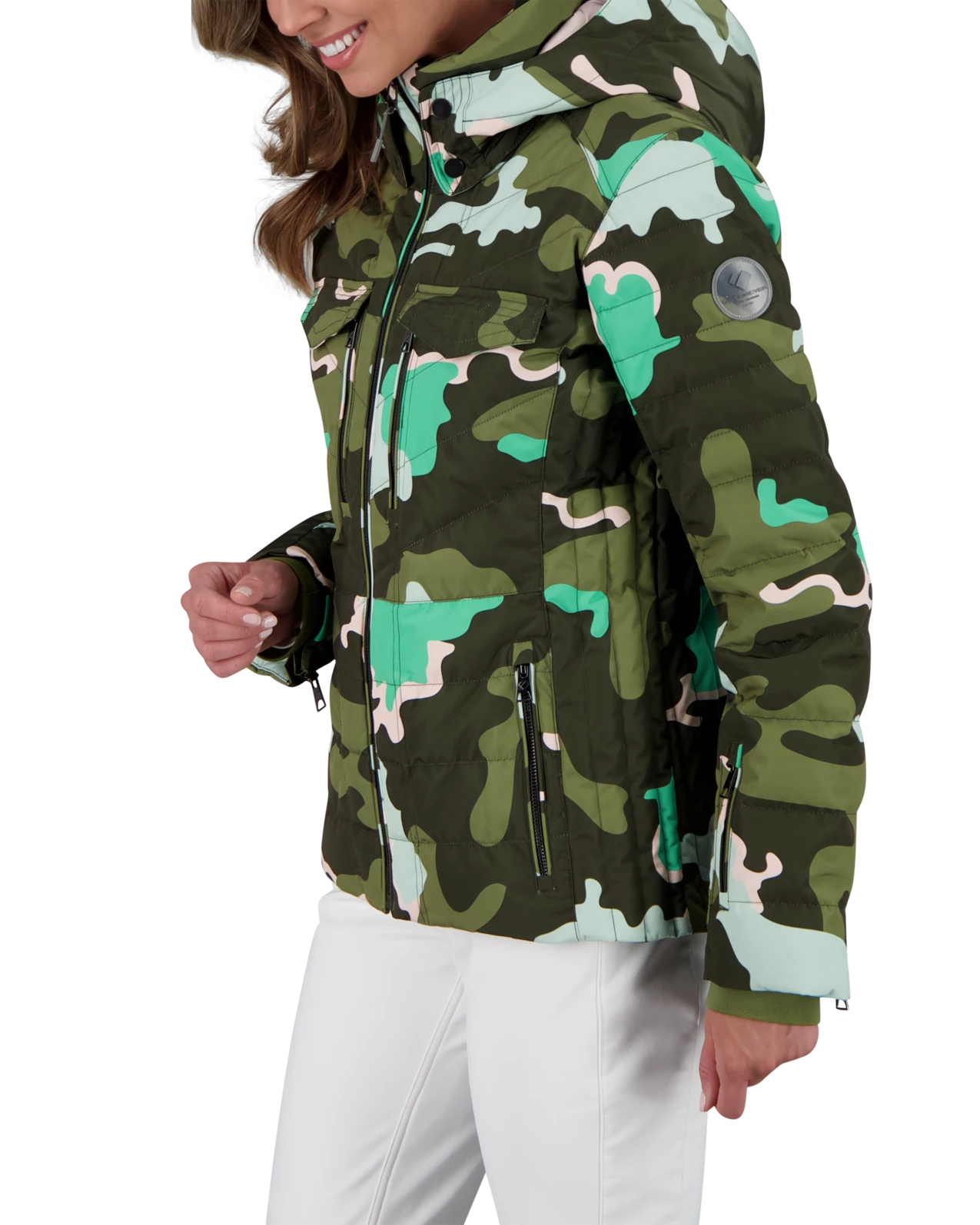 Obermeyer Devon Down Jacket - Jasmint Camo 5 Obermeyer Devon Down Jacket - Jasmint Camo - Image 3