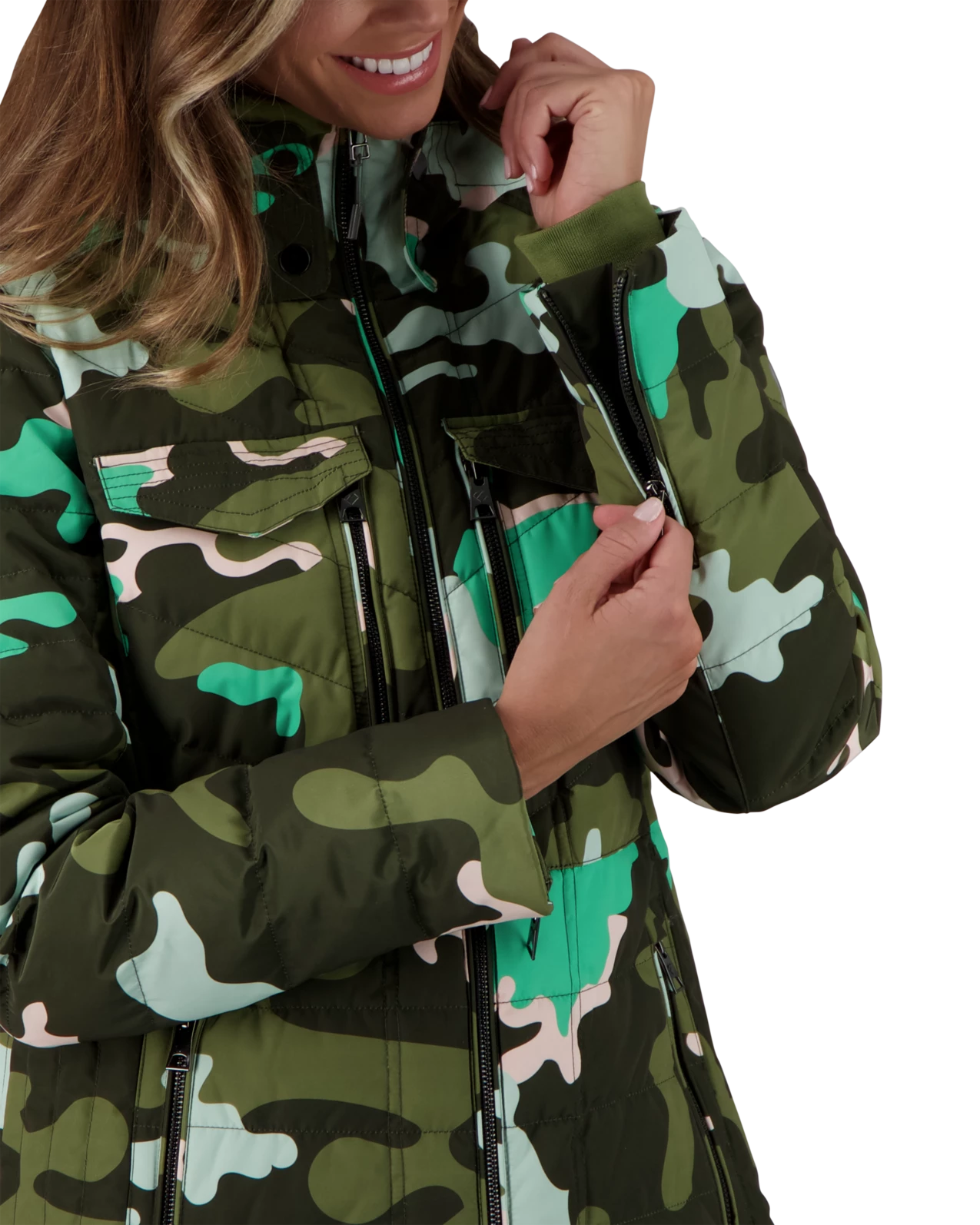 Obermeyer Devon Down Jacket - Jasmint Camo 7 Obermeyer Devon Down Jacket - Jasmint Camo - Image 5