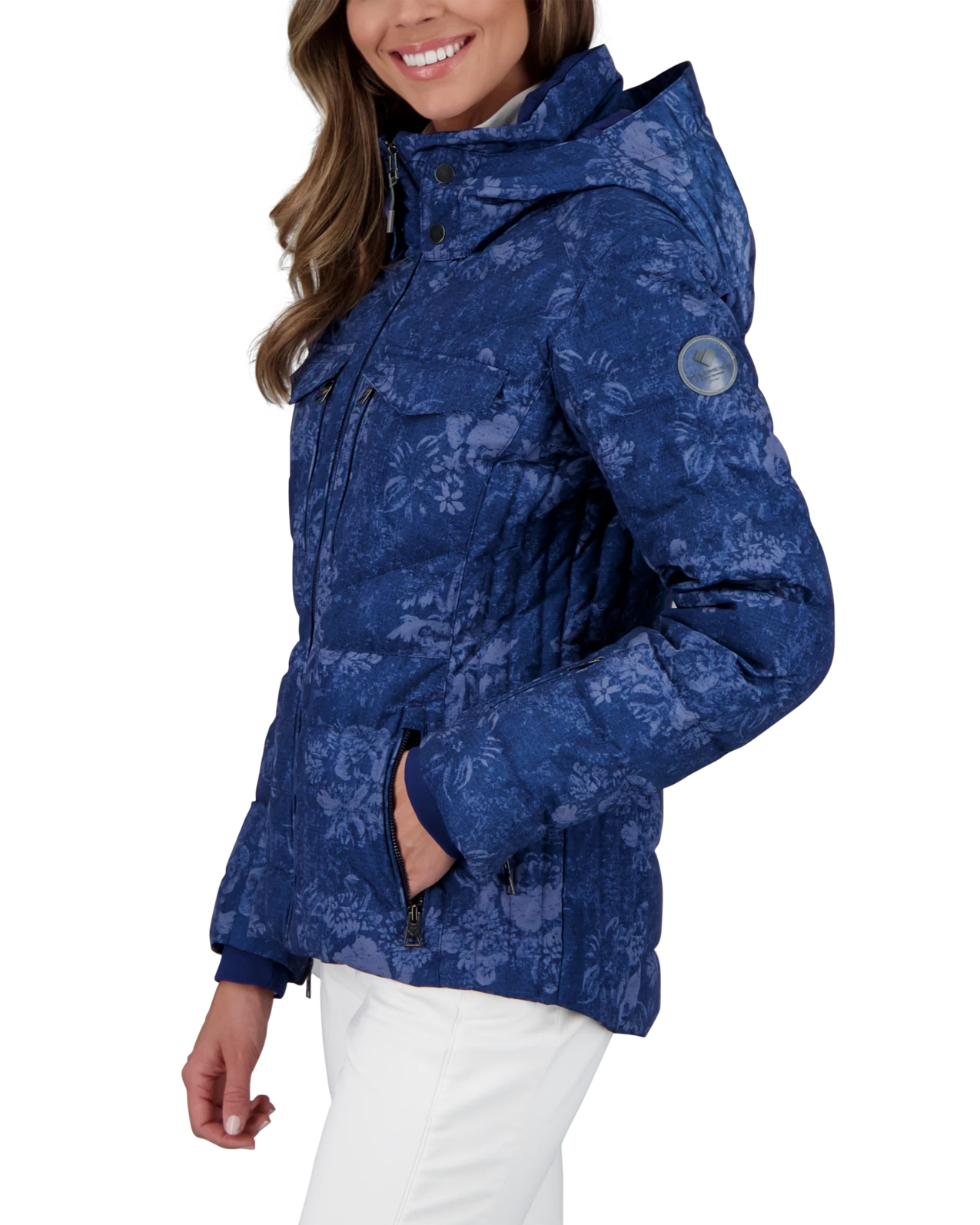 Obermeyer Devon Down Jacket - Denim Blues 4 Obermeyer Devon Down Jacket - Denim Blues - Image 3