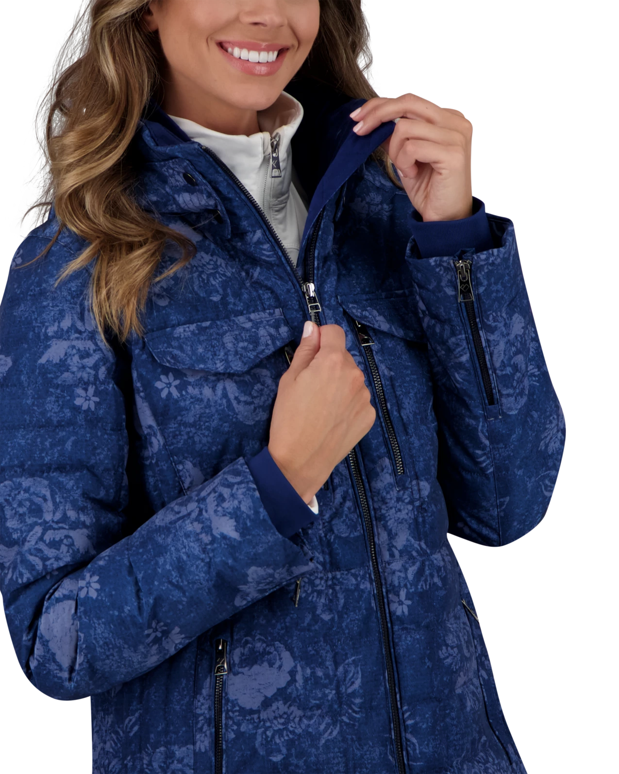 Obermeyer Devon Down Jacket - Denim Blues 7 Obermeyer Devon Down Jacket - Denim Blues - Image 6