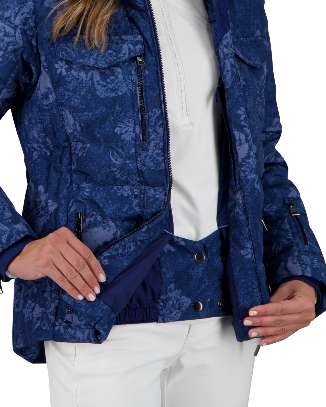 Obermeyer Devon Down Jacket - Denim Blues 9 Obermeyer Devon Down Jacket - Denim Blues - Image 8