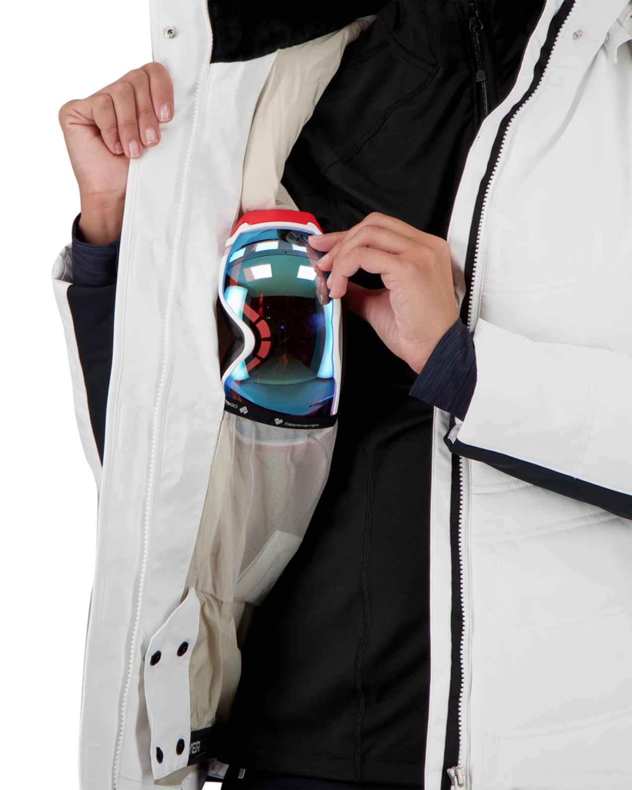 Obermeyer Tuscany II Jacket - White 9 Obermeyer Tuscany II Jacket - White - Image 7