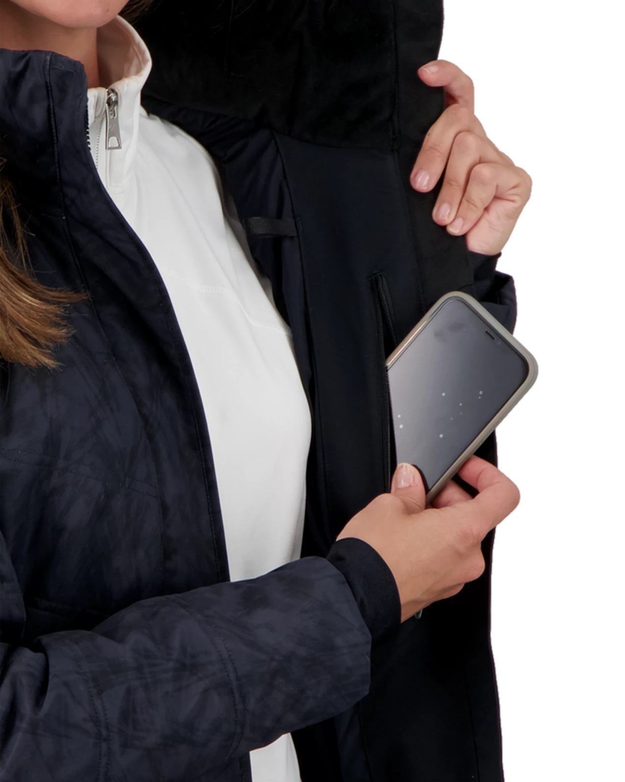 Obermeyer Tuscany II Jacket - Black Ice 7 Obermeyer Tuscany II Jacket - Black Ice - Image 5