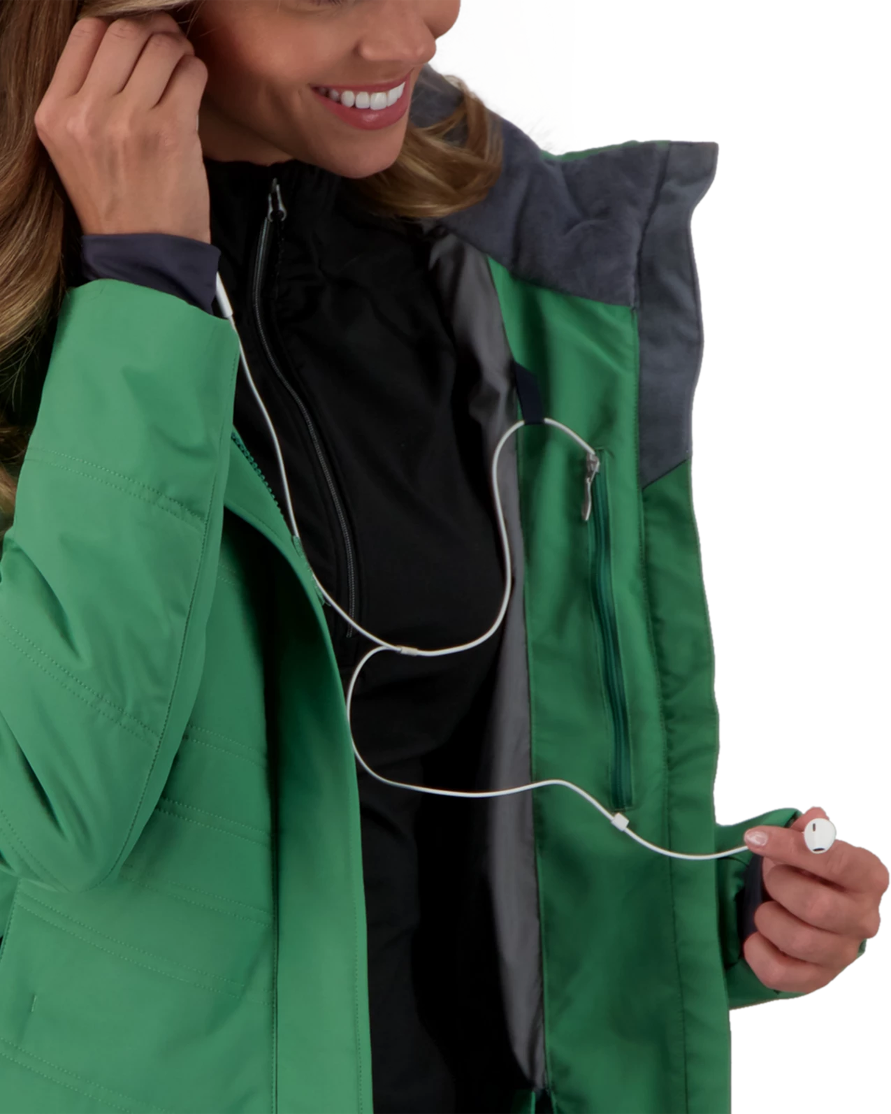 Obermeyer Tuscany II Jacket - Eucalyptus 8 Obermeyer Tuscany II Jacket - Eucalyptus - Image 6