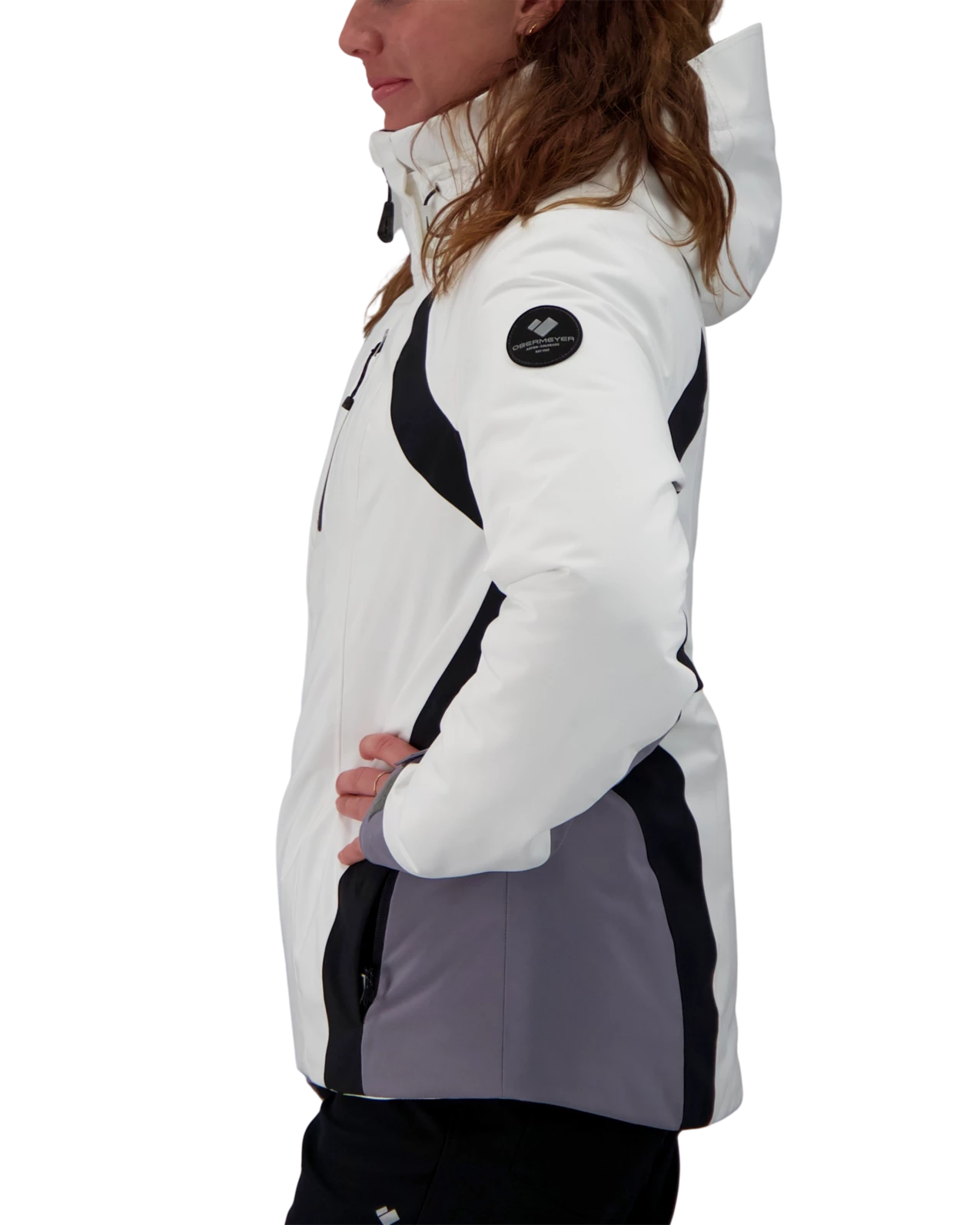 Obermeyer Jette Jacket - White 5 Obermeyer Jette Jacket - White - Image 3
