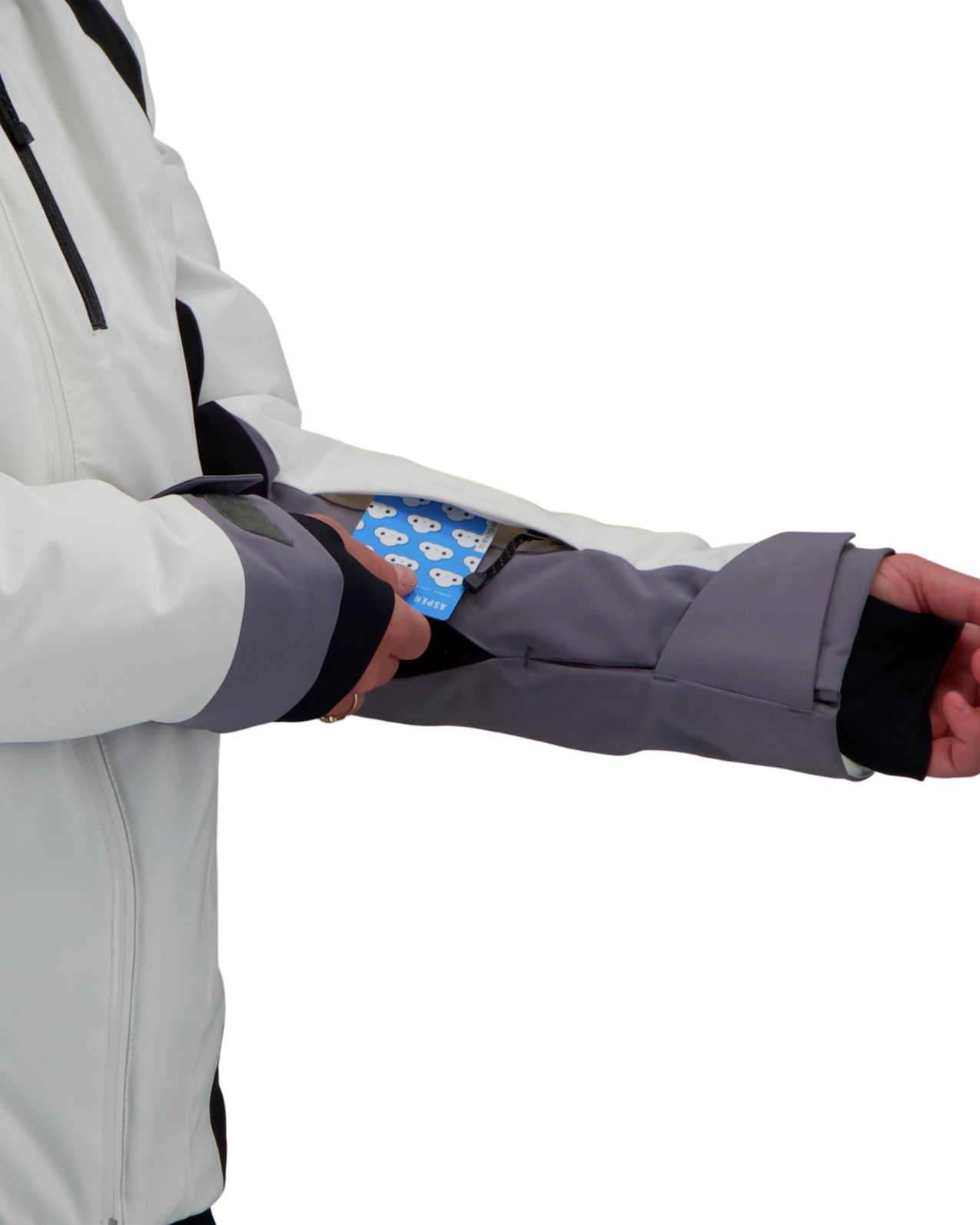 Obermeyer Jette Jacket - White 9 Obermeyer Jette Jacket - White - Image 7