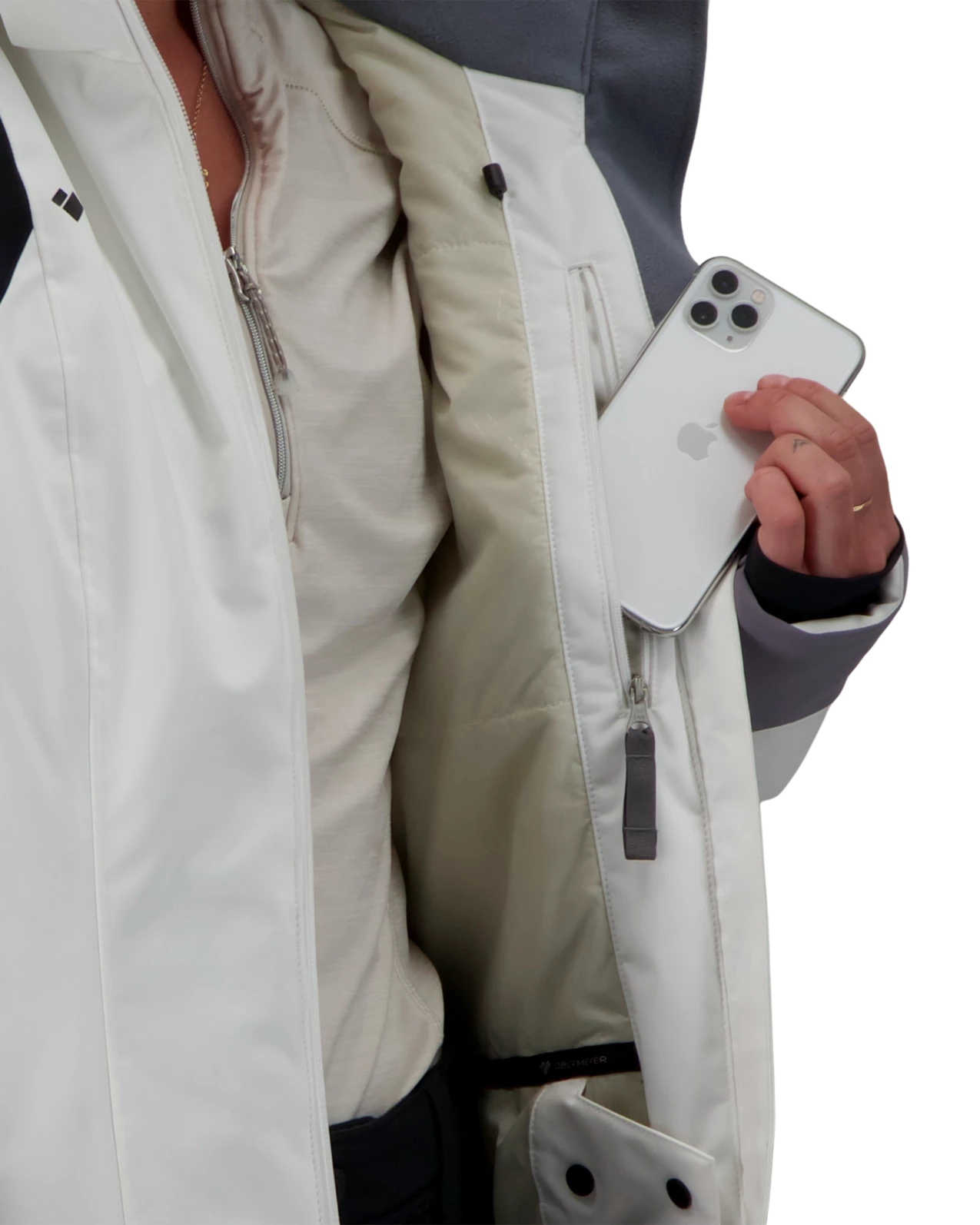 Obermeyer Jette Jacket - White 13 Obermeyer Jette Jacket - White - Image 11