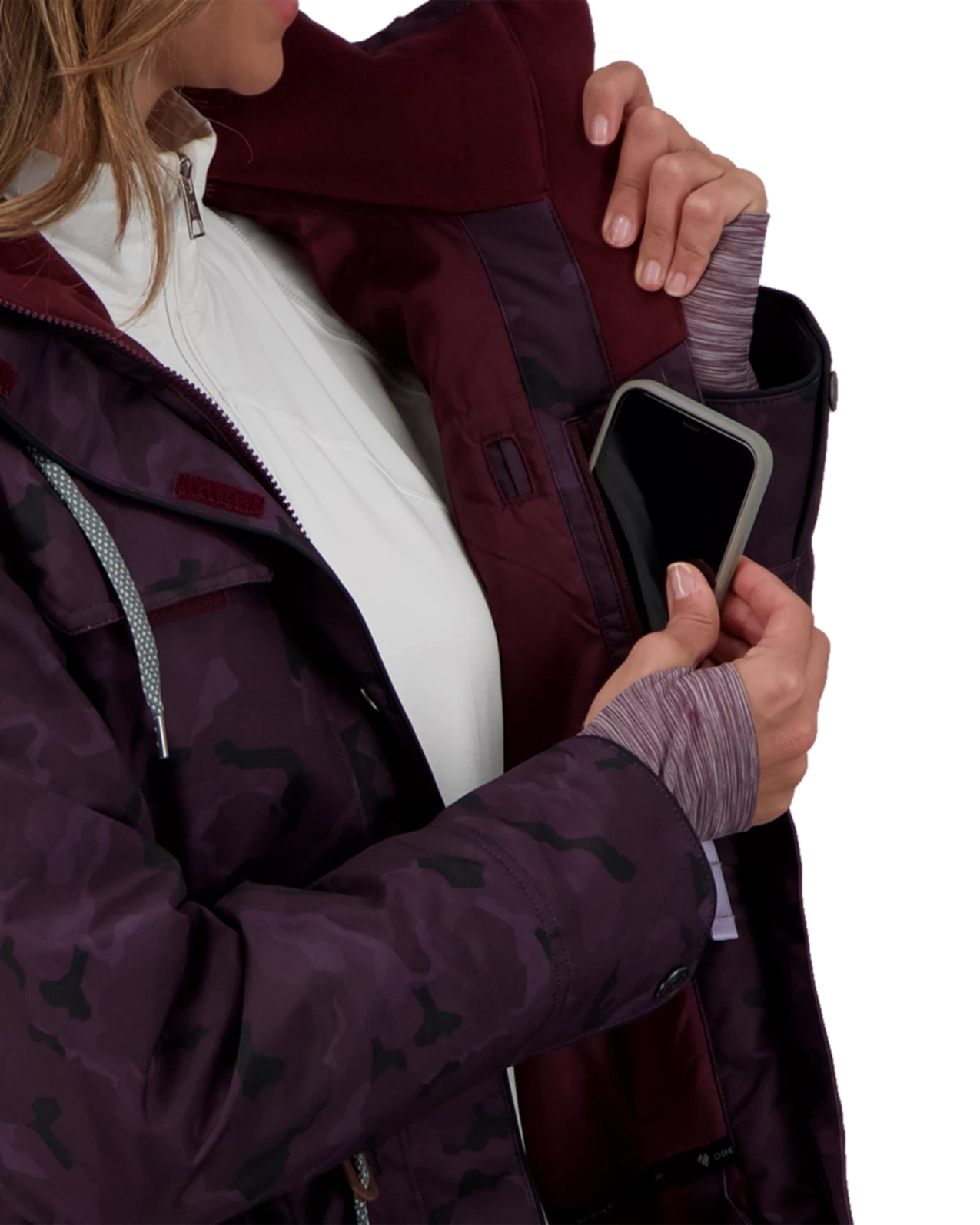 Obermeyer Celestia Jacket - Magnetic Camo 8 Obermeyer Celestia Jacket - Magnetic Camo - Image 6