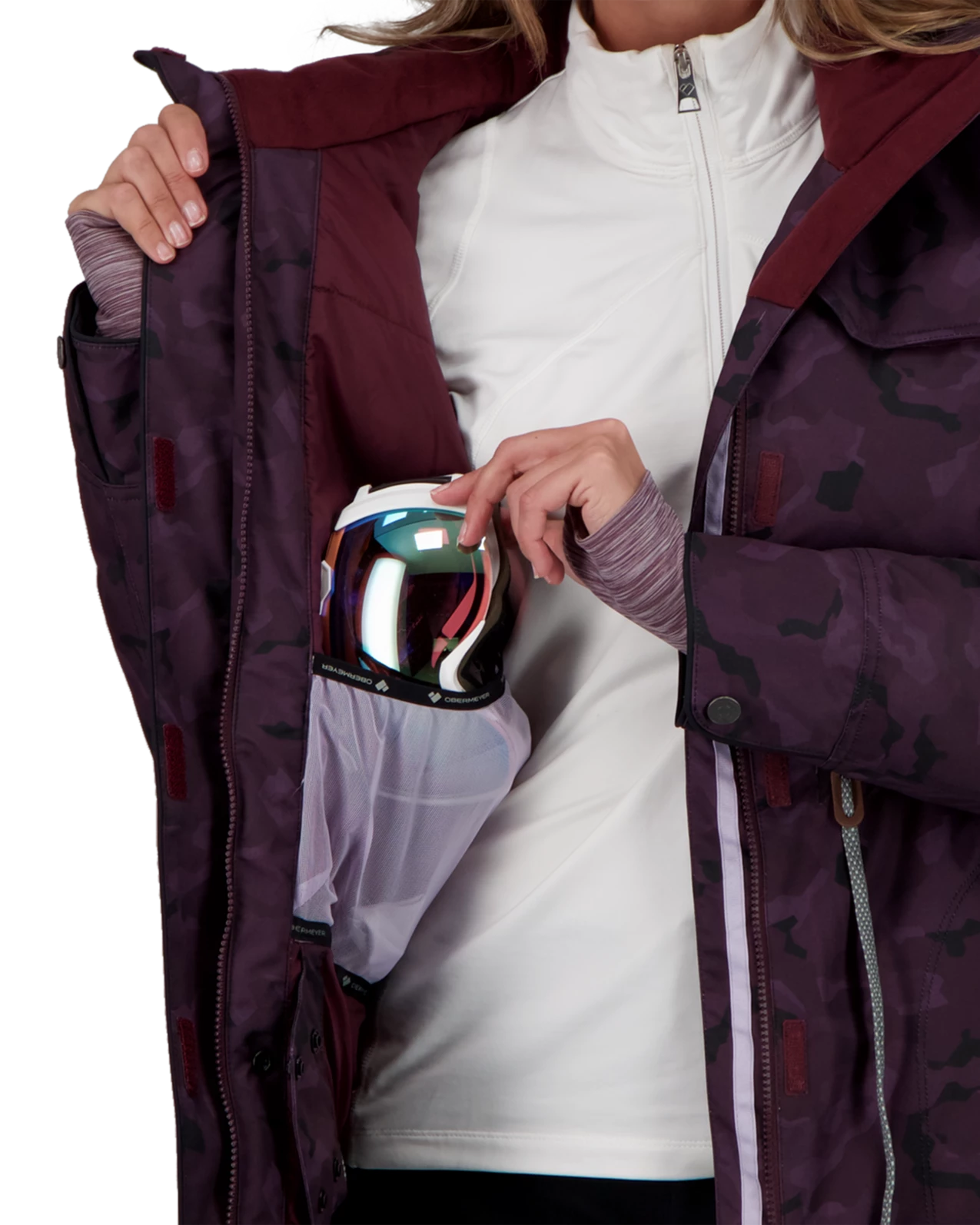 Obermeyer Celestia Jacket - Magnetic Camo 10 Obermeyer Celestia Jacket - Magnetic Camo - Image 8