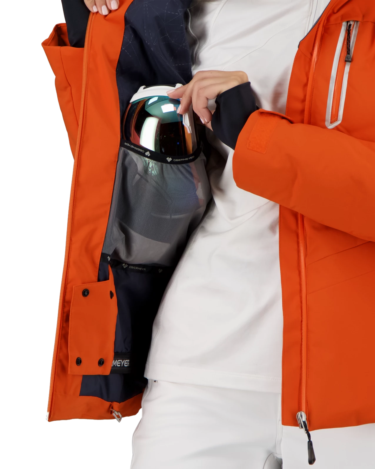 Obermeyer Cosima Down Jacket - Saffron 9 Obermeyer Cosima Down Jacket - Saffron - Image 7