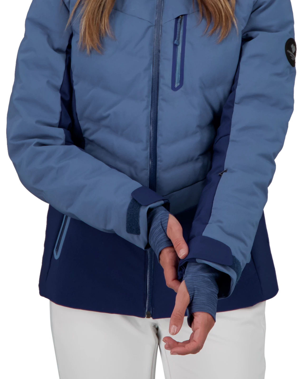 Obermeyer Cosima Down Jacket - Blue Ash 6 Obermeyer Cosima Down Jacket - Blue Ash - Image 4