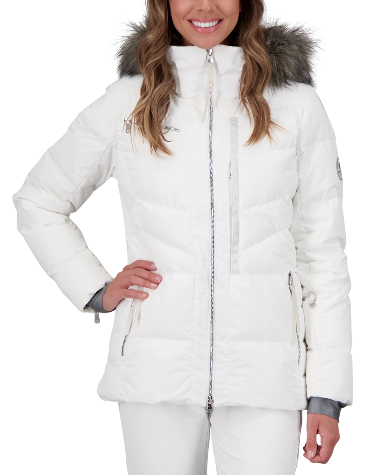 Obermeyer Circe Down Jacket - White 3 Obermeyer Circe Down Jacket - White