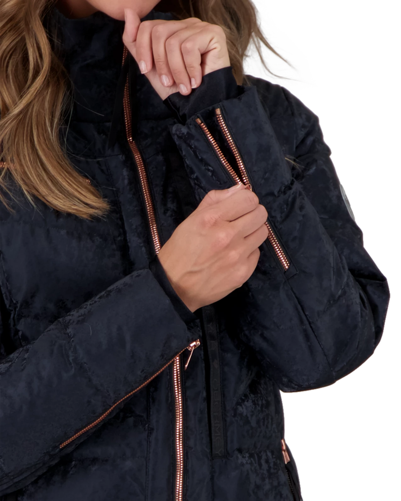 Obermeyer Circe Down Jacket - Black Frost 7 Obermeyer Circe Down Jacket - Black Frost - Image 5