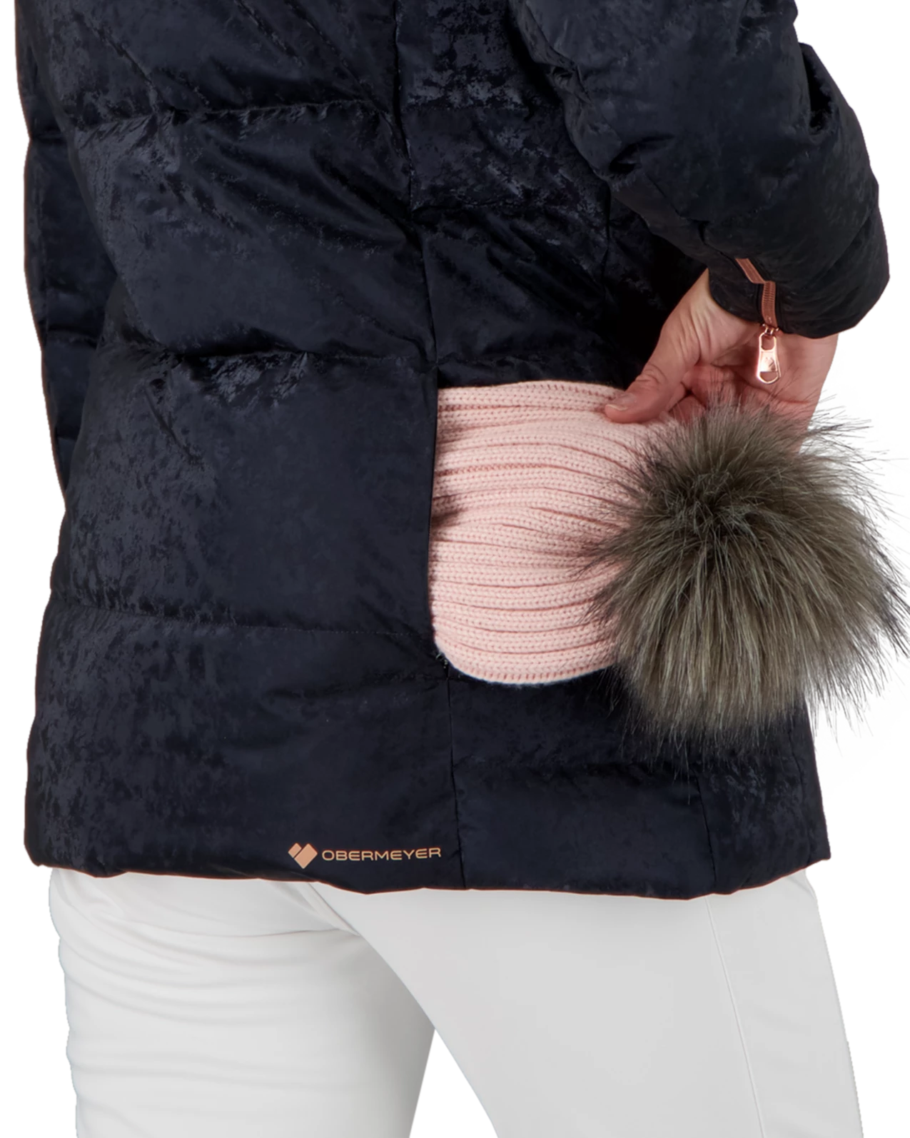 Obermeyer Circe Down Jacket - Black Frost 11 Obermeyer Circe Down Jacket - Black Frost - Image 9