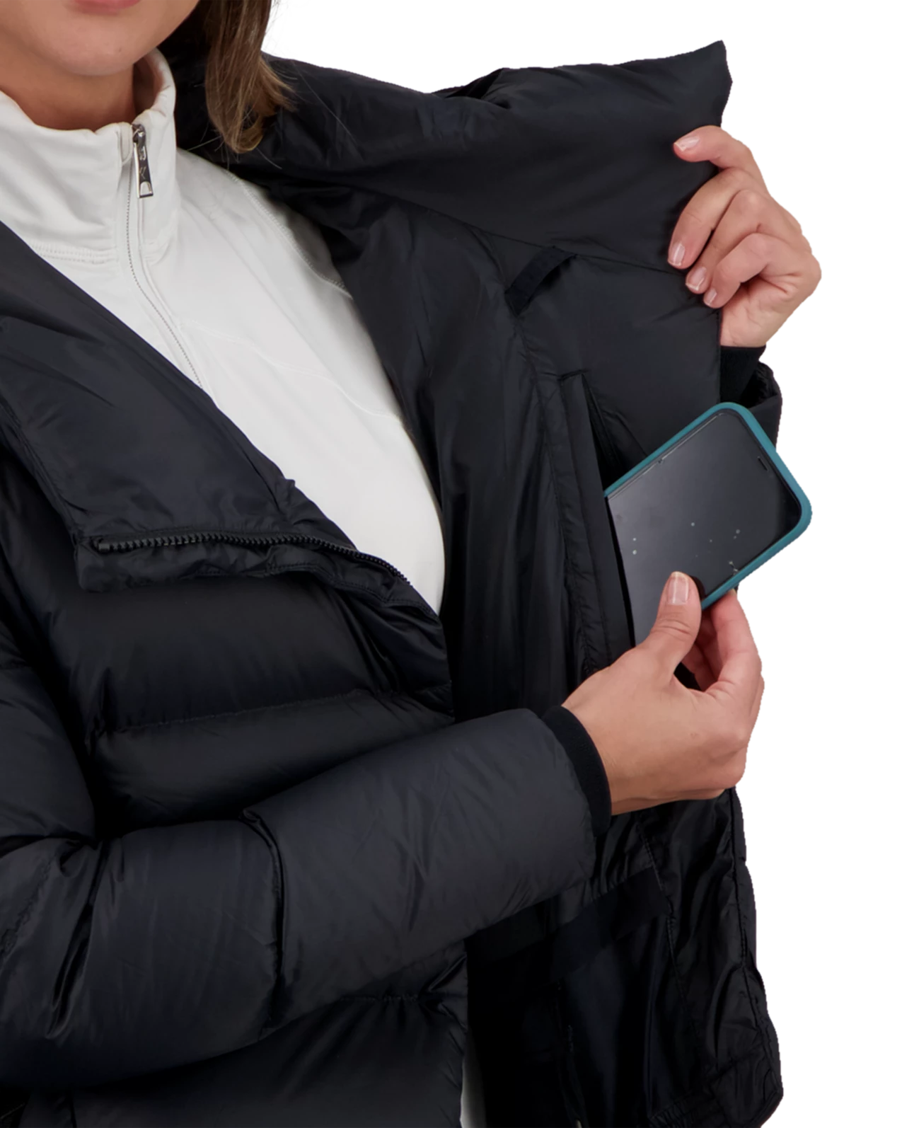 Obermeyer Calypso Down Jacket - Black 7 Obermeyer Calypso Down Jacket - Black - Image 5