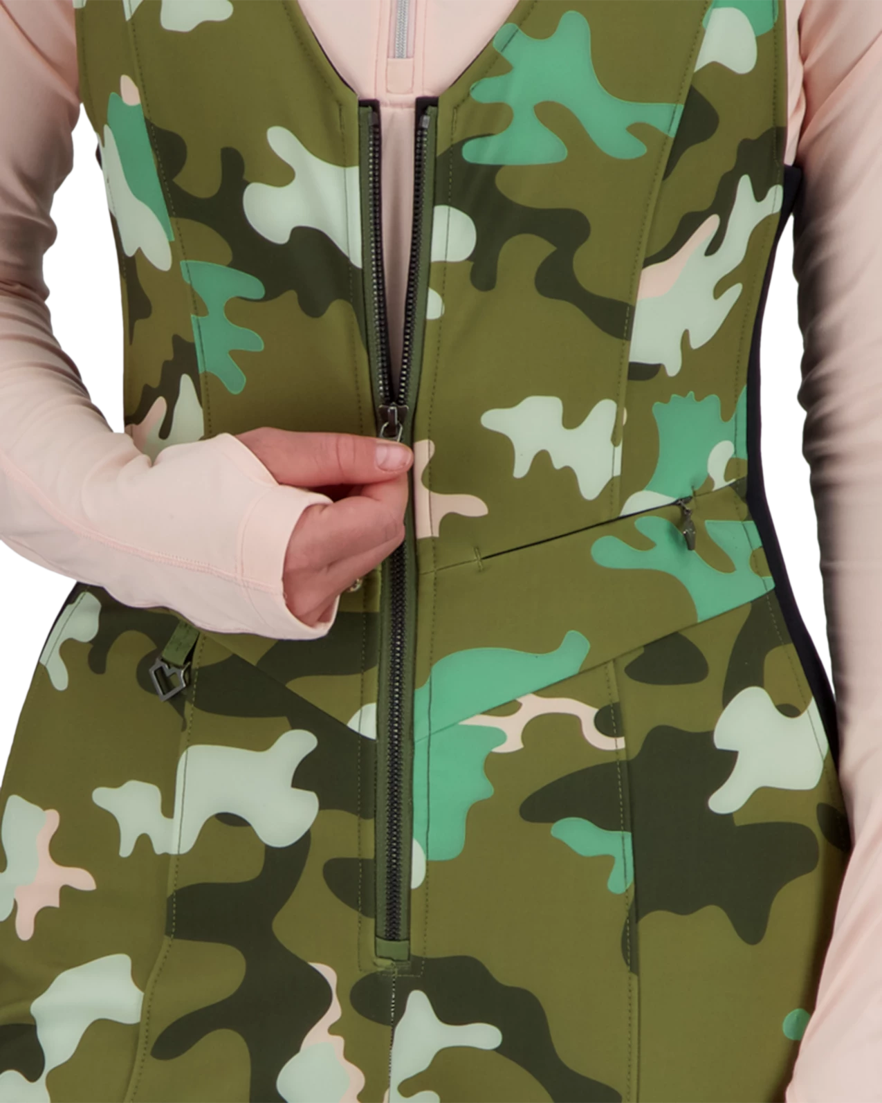 Obermeyer Cybele Softshell Suit - Saguaro Camo 6 Obermeyer Cybele Softshell Suit - Saguaro Camo - Image 4