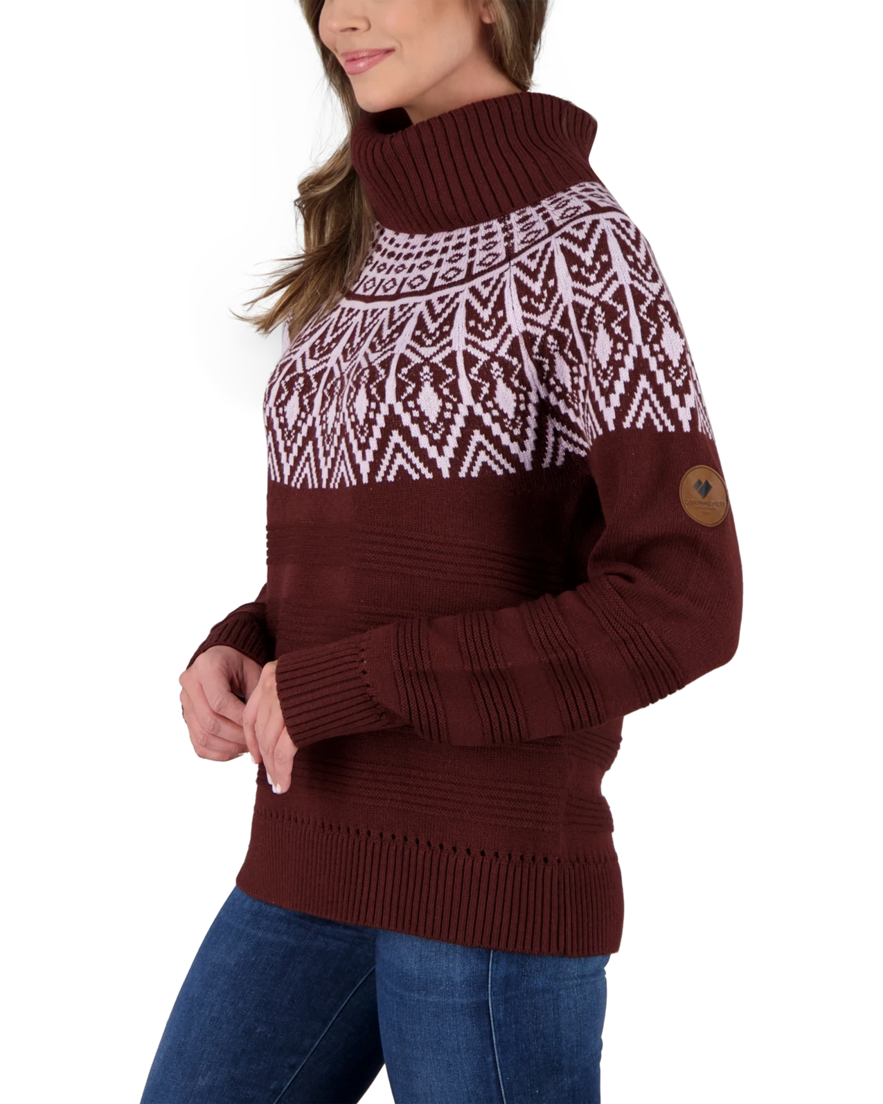 Obermeyer Lily Turtleneck Sweater - Beret 5 Obermeyer Lily Turtleneck Sweater - Beret - Image 3