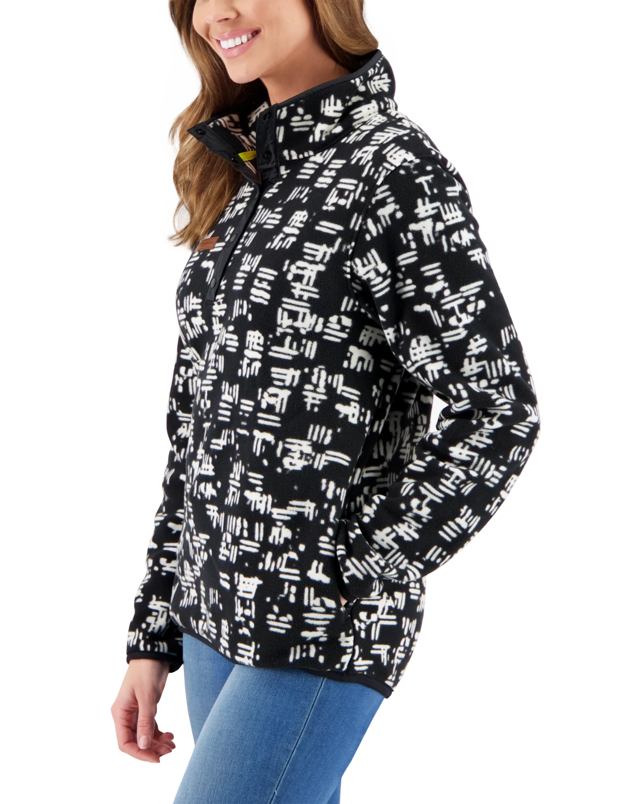 Obermeyer W Boulder Fleece - Hash It Out 6 Obermeyer W Boulder Fleece - Hash It Out - Image 4