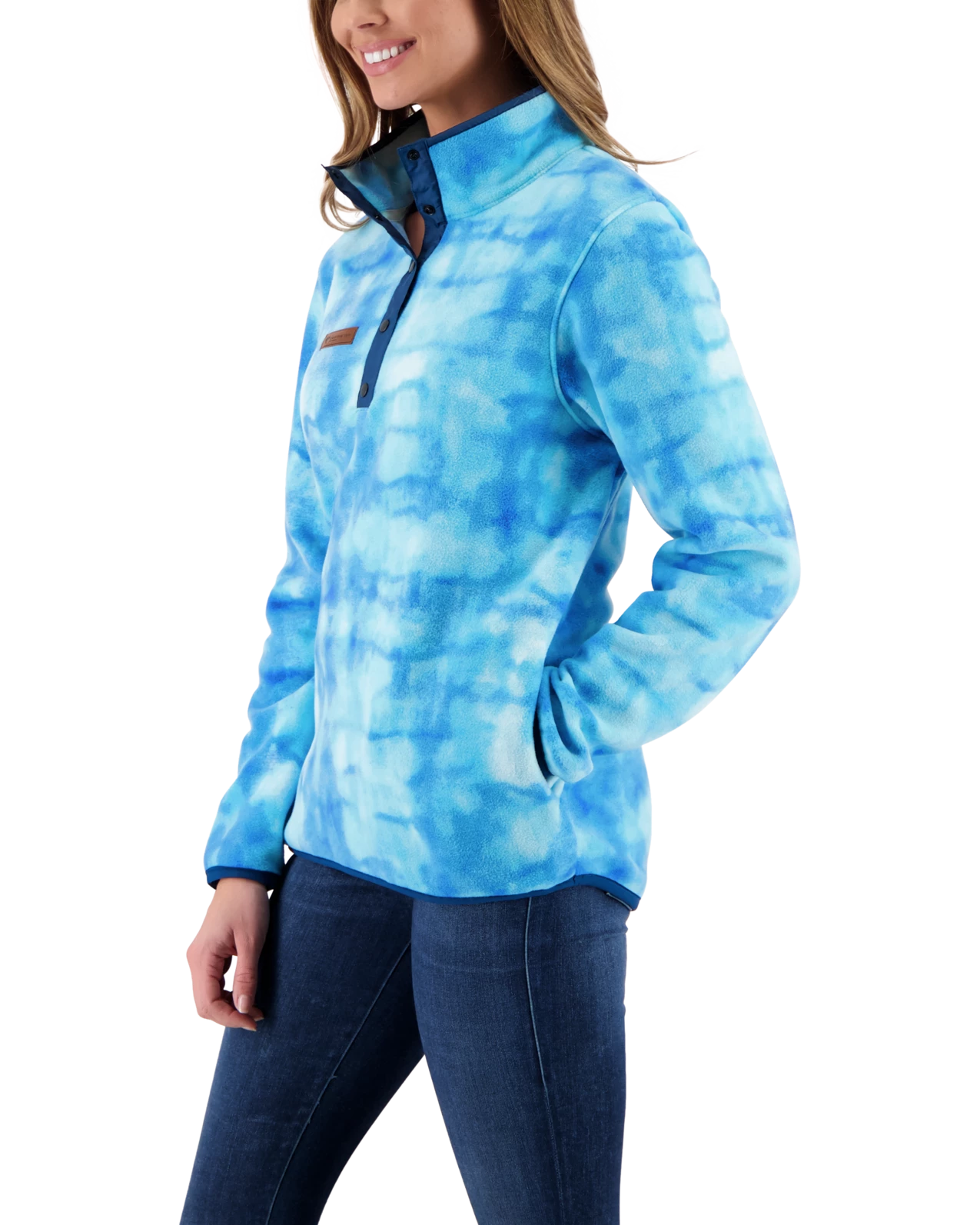 Obermeyer W Boulder Fleece - Tropic Tides 6 Obermeyer W Boulder Fleece - Tropic Tides - Image 4