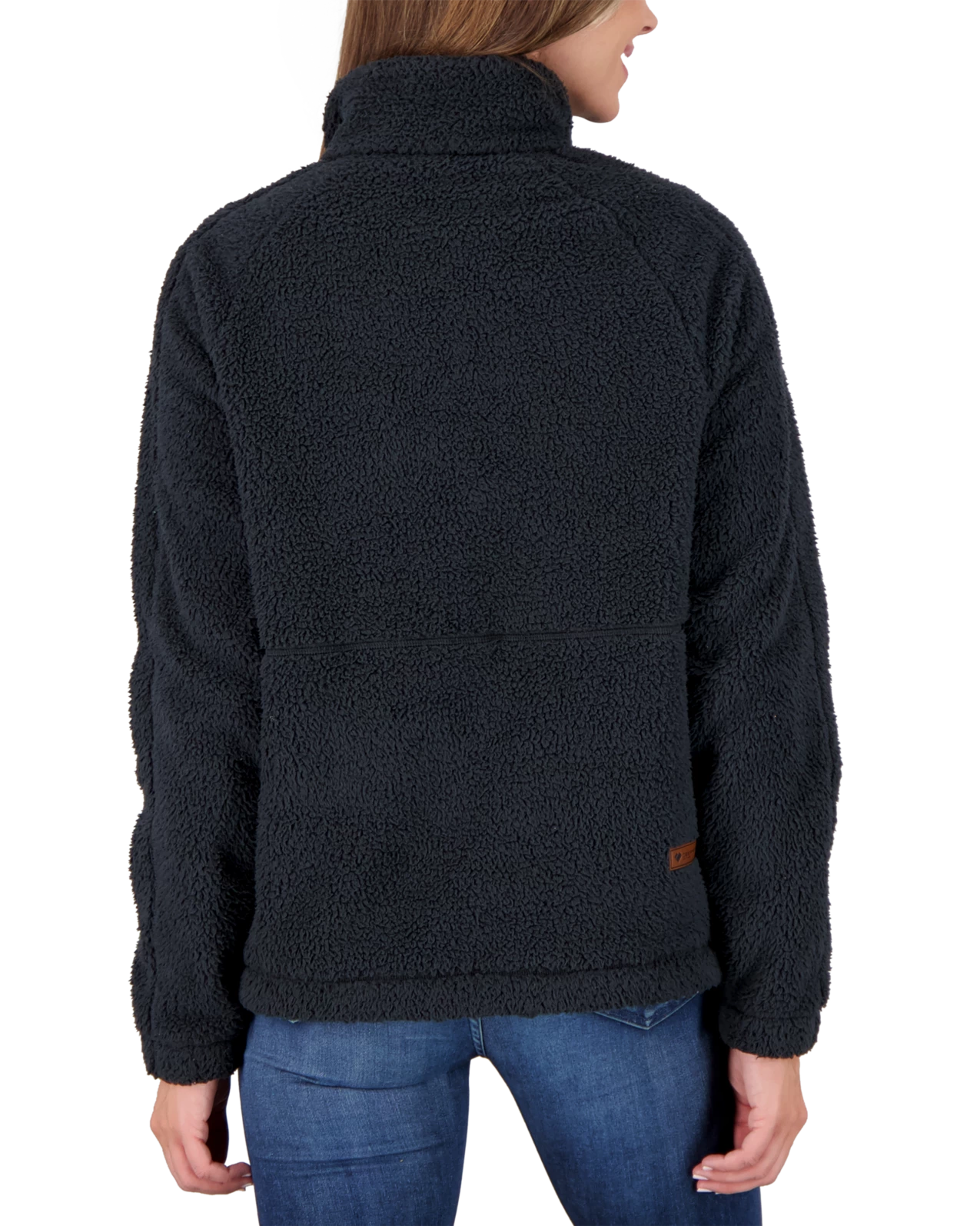 Obermeyer Piper Sherpa Pullover - Black 4 Obermeyer Piper Sherpa Pullover - Black - Image 2