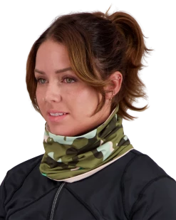 Obermeyer First-On Reversible Neck Warmer - Saguaro Camo