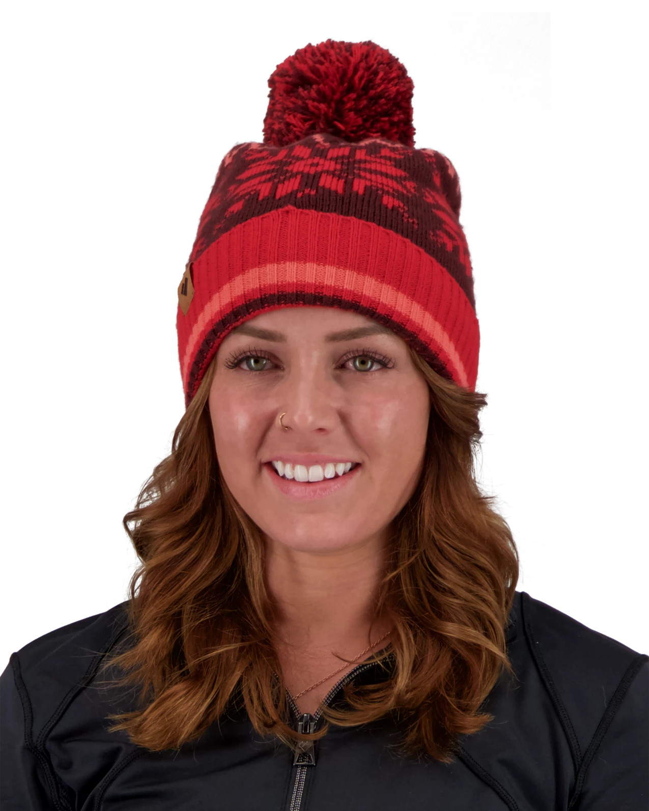 Obermeyer Astoria Pom Beanie - Beret 3 Obermeyer Astoria Pom Beanie - Beret