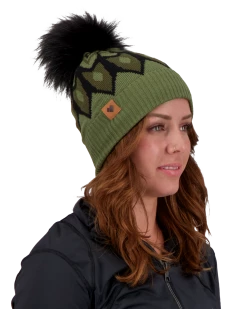 Obermeyer Fair Isle Faux Fur Pom Beanie - Saguaro 6 Obermeyer Fair Isle Faux Fur Pom Beanie - Saguaro -Obermeyer-US store WebZoom 1806821189 S03 MODBCK