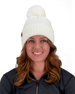 Obermeyer Peoria Beanie - White