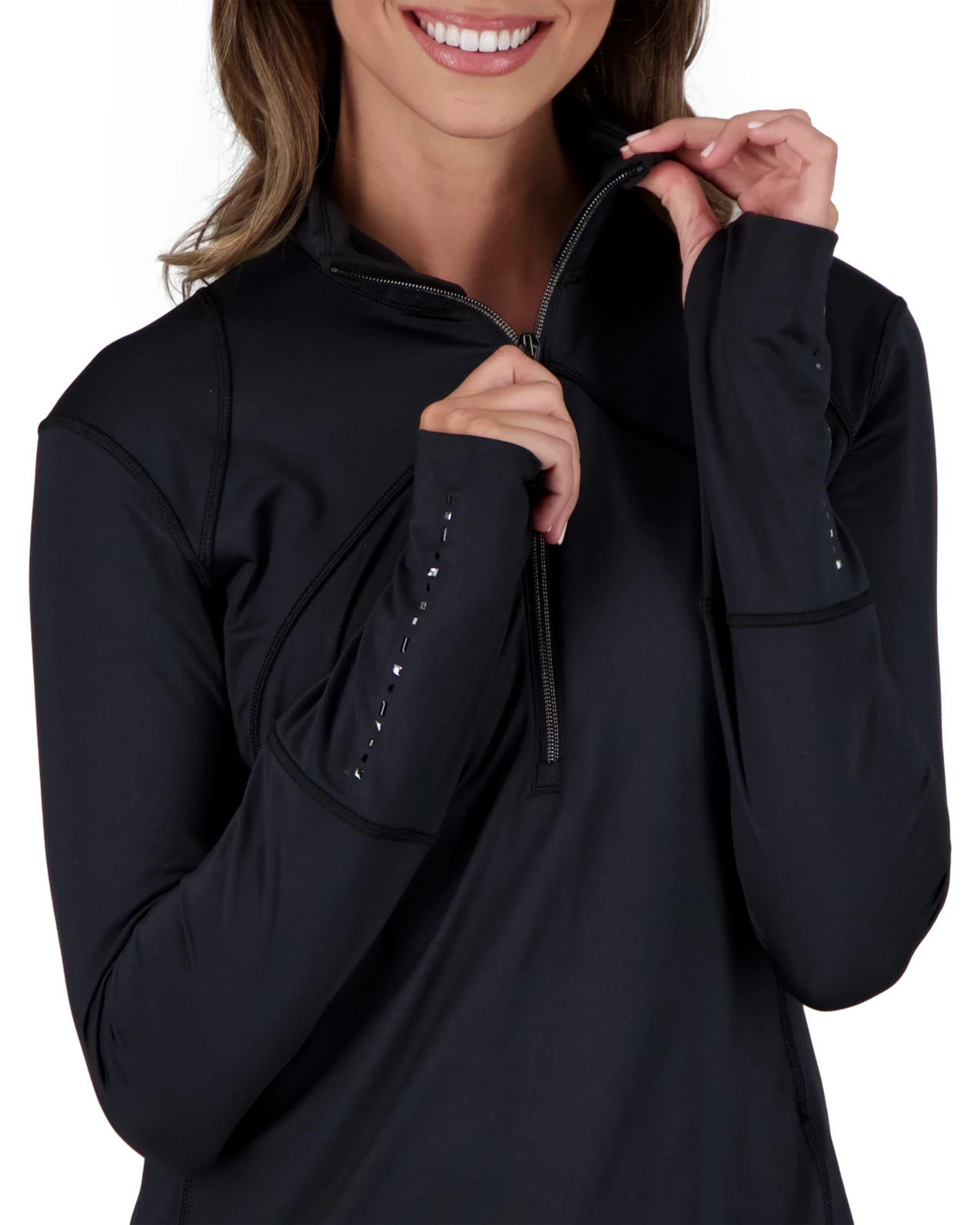 Obermeyer Anya 1/2 Zip - Black 7 Obermeyer Anya 1/2 Zip - Black - Image 5