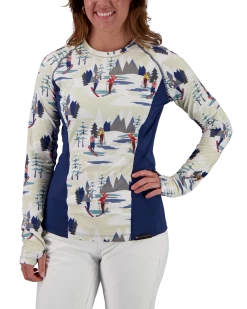 Obermeyer Discover Baselayer Crew - Alpine Time