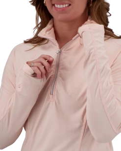 Obermeyer Discover 1/4 Zip Baselayer Top - Pink Sand 9 Obermeyer Discover 1/4 Zip Baselayer Top - Pink Sand -Obermeyer-US store WebZoom 1903321050 S05 MODDET1