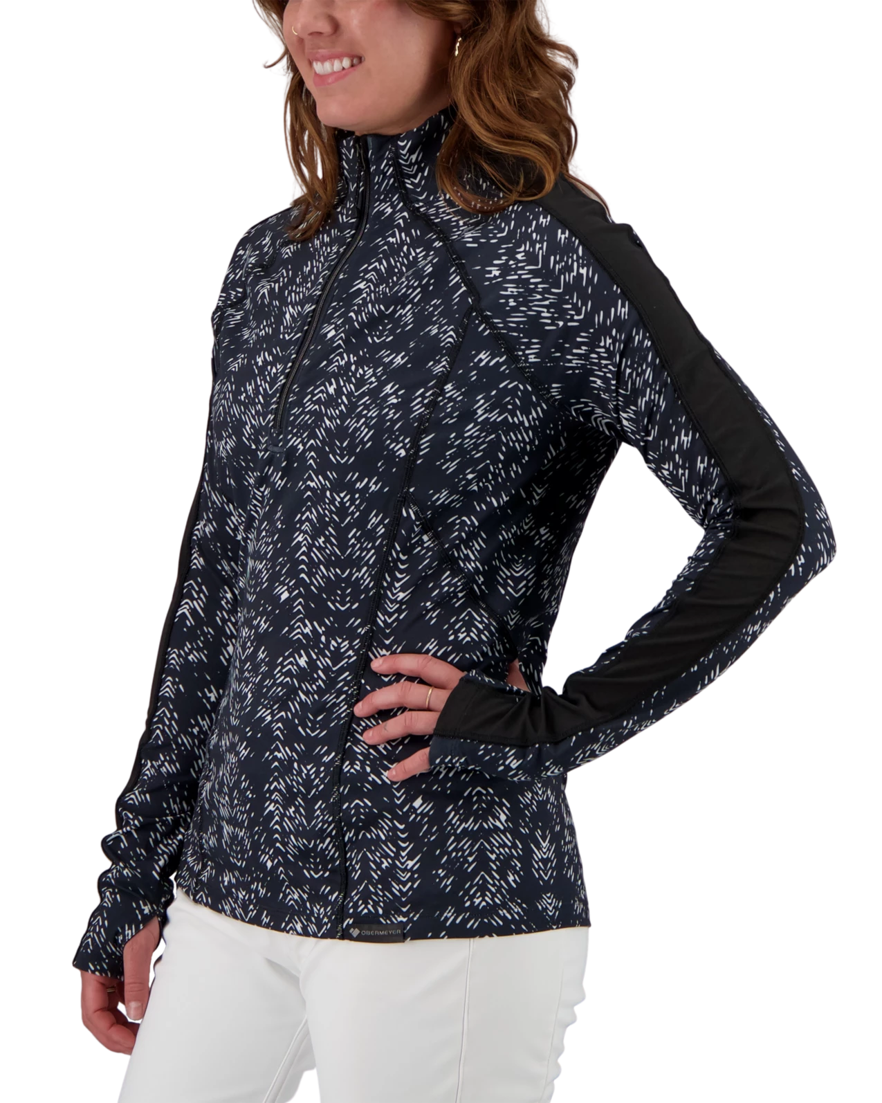 Obermeyer Discover 1/4 Zip Baselayer Top - Expert Only 5 Obermeyer Discover 1/4 Zip Baselayer Top - Expert Only - Image 3