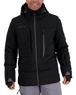 Obermeyer Caldera Down Hybrid Jacket - Black