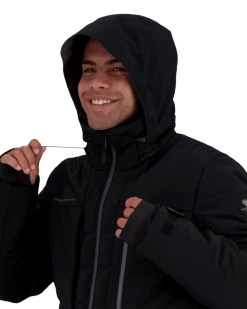 Obermeyer Caldera Down Hybrid Jacket - Black -Obermeyer-US store WebZoom 2101416009 S13 MODDET9