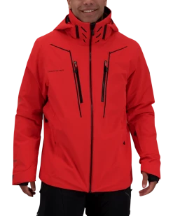Obermeyer-US store 38 Obermeyer Iba Down Hybrid Jacket - Brakelight