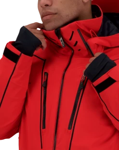 Obermeyer Iba Down Hybrid Jacket - Brakelight -Obermeyer-US store WebZoom 2104119042 S12 MODDET8