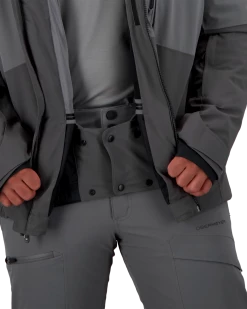 Obermeyer Iba Down Hybrid Jacket - Coal -Obermeyer-US store WebZoom 2104120004 S11 MODDET7