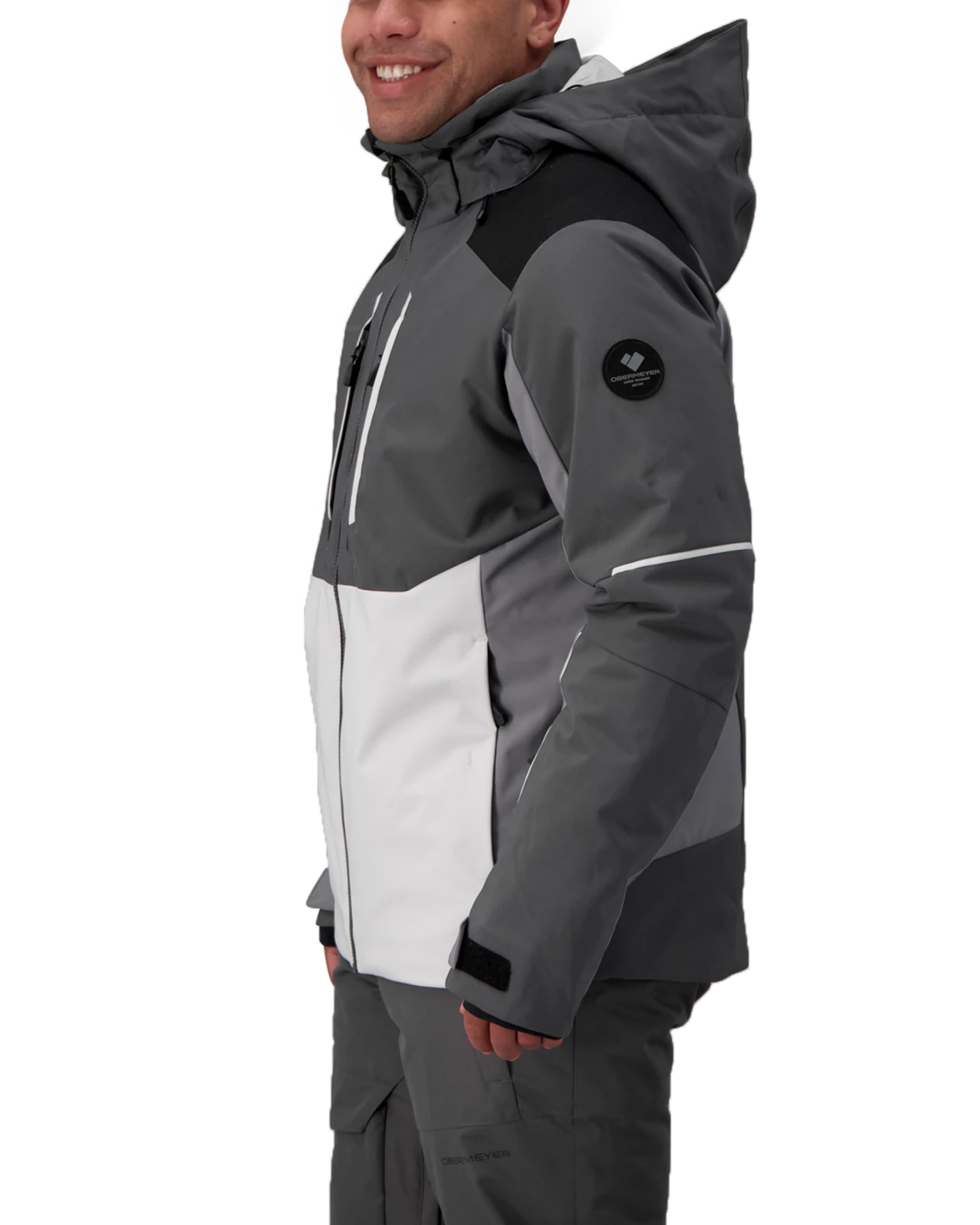 Obermeyer Foundation Jacket - Coal 5 Obermeyer Foundation Jacket - Coal - Image 3