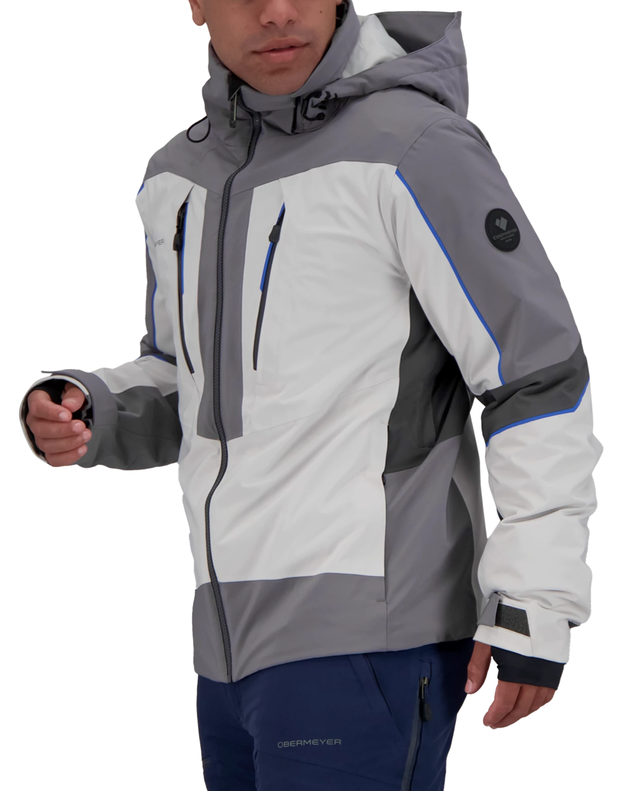 Obermeyer Charger Jacket - Fog 5 Obermeyer Charger Jacket - Fog - Image 3