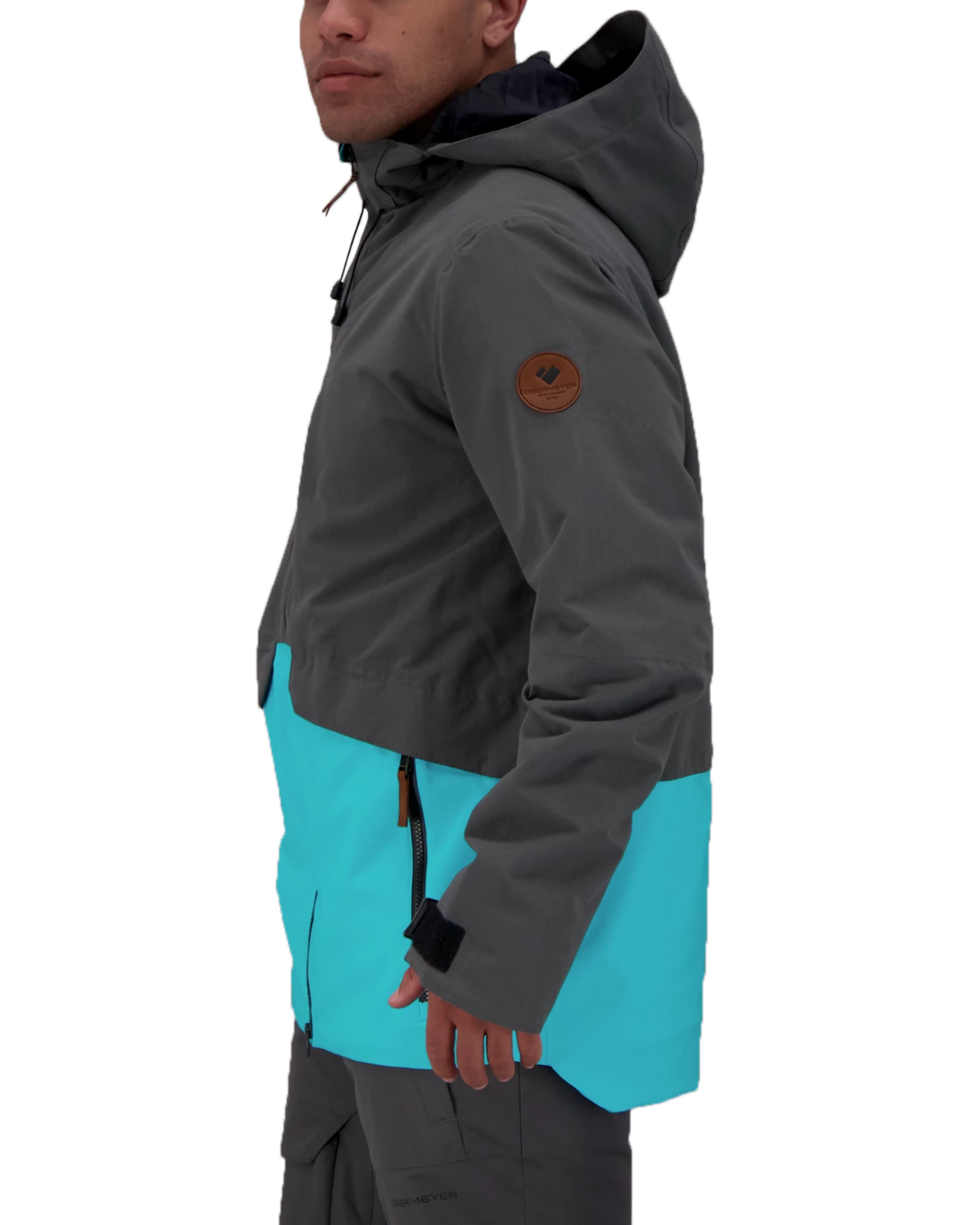 Obermeyer Chandler Shell Jacket - Coal 5 Obermeyer Chandler Shell Jacket - Coal - Image 3