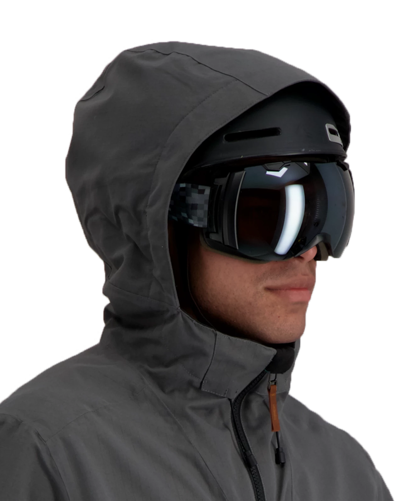 Obermeyer Chandler Shell Jacket - Coal 13 Obermeyer Chandler Shell Jacket - Coal - Image 11