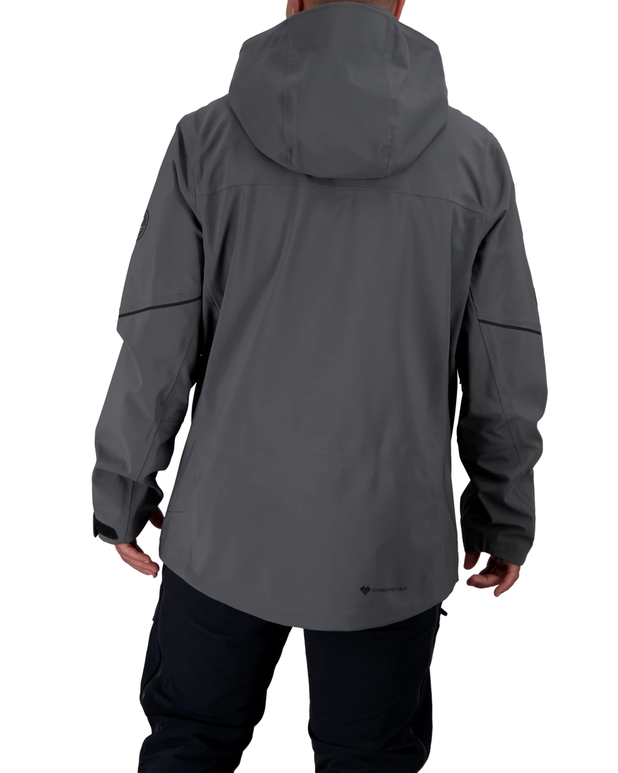 Obermeyer Foraker Shell Jacket - Coal 4 Obermeyer Foraker Shell Jacket - Coal - Image 2