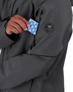 Obermeyer Foraker Shell Jacket - Coal 18 Obermeyer Foraker Shell Jacket - Coal -Obermeyer-US store WebZoom 2204520004 S06 MODDET2