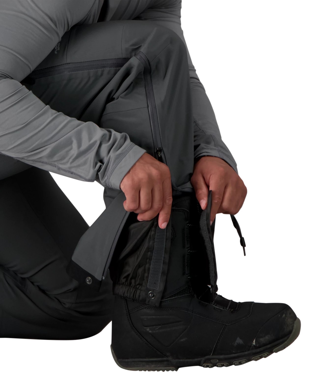 Obermeyer Foraker Shell Pant - Coal 8 Obermeyer Foraker Shell Pant - Coal - Image 6