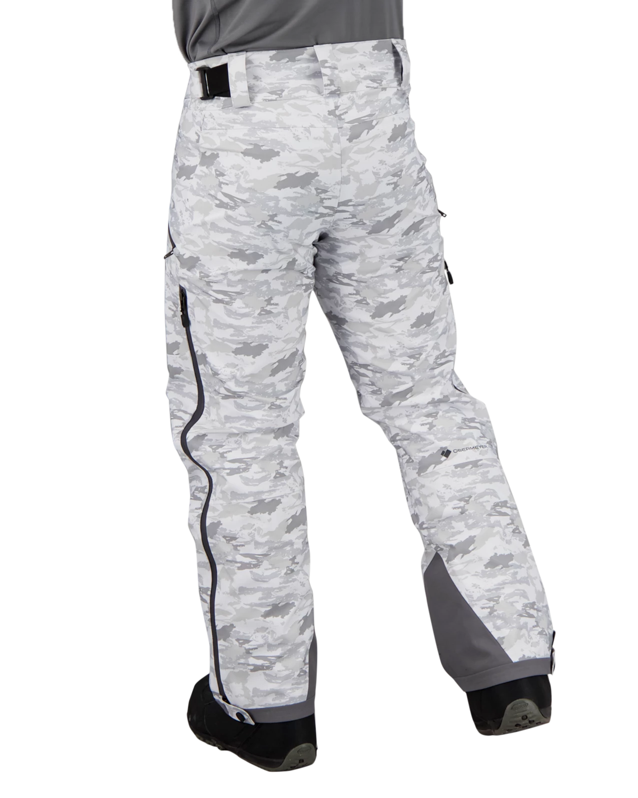 Obermeyer Foraker Shell Pant - Snow Squall 4 Obermeyer Foraker Shell Pant - Snow Squall - Image 2