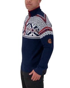 Obermeyer Fritz ½ Zip Sweater - Admiral -Obermeyer-US store WebZoom 2602821174 S04 MODSDE