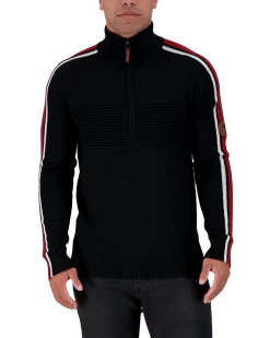 Obermeyer Vince ½ Zip Sweater - Black