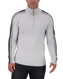 Obermeyer Vince ½ Zip Sweater - Fog