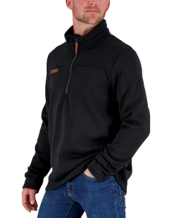 Obermeyer Jace Fleece Pullover - Black -Obermeyer-US store WebZoom 2704416009 S04 MODSDE